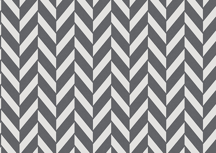 Chevron Stripe, Grey - Twist&Fit Roman Blind - Image 7